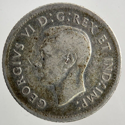 1942 Canada 10 Cents Silver Coin | Collectable Grade