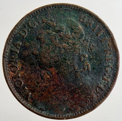 1886 Victoria Farthing Coin | Fine Collectable Grade | a8891