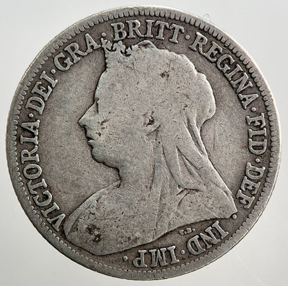1896 Victoria Shilling Silver Coin | Collectable Grade | a2103