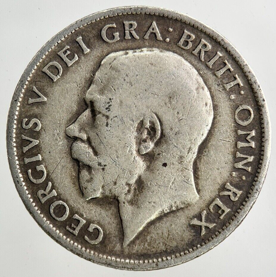 1914 George V Shilling Silver Coin | Collectable Grade