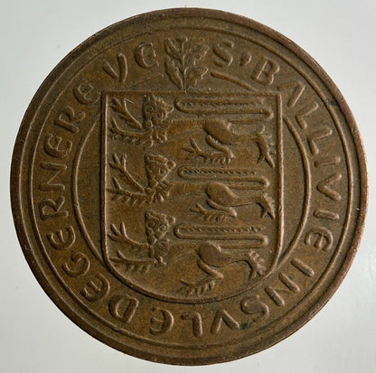 1971 Guernsey 2p Two - Pence Coin | Fine Collectable Grade