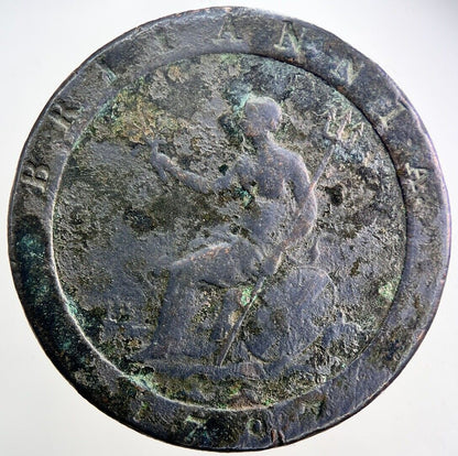 1797 George III 3rd Cartwheel Penny Coin | Fine Collectable Grade | a597