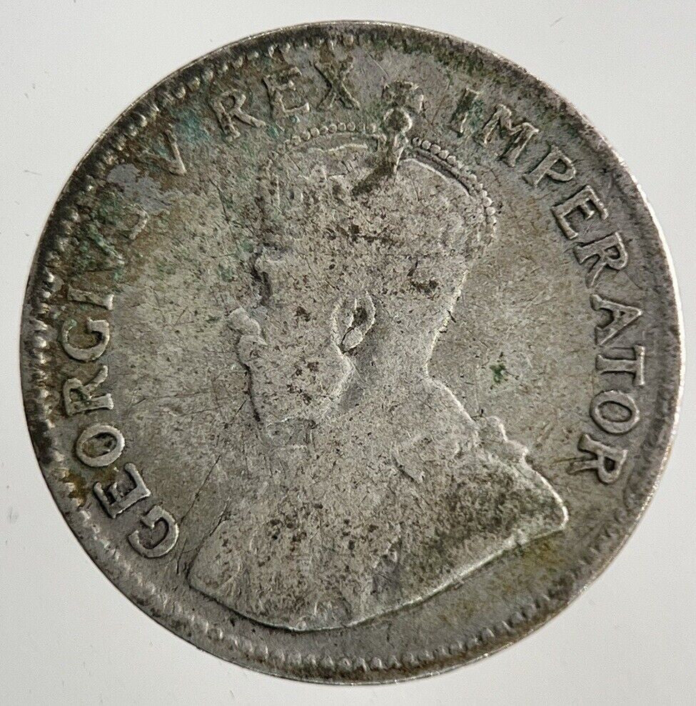 1933 South Africa Threepence Silver Coin | Fine Collectable Grade