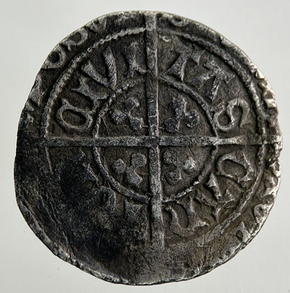1477 - 80 Edward IV Half - Groat 2nd Reign Hammered Silver Coin