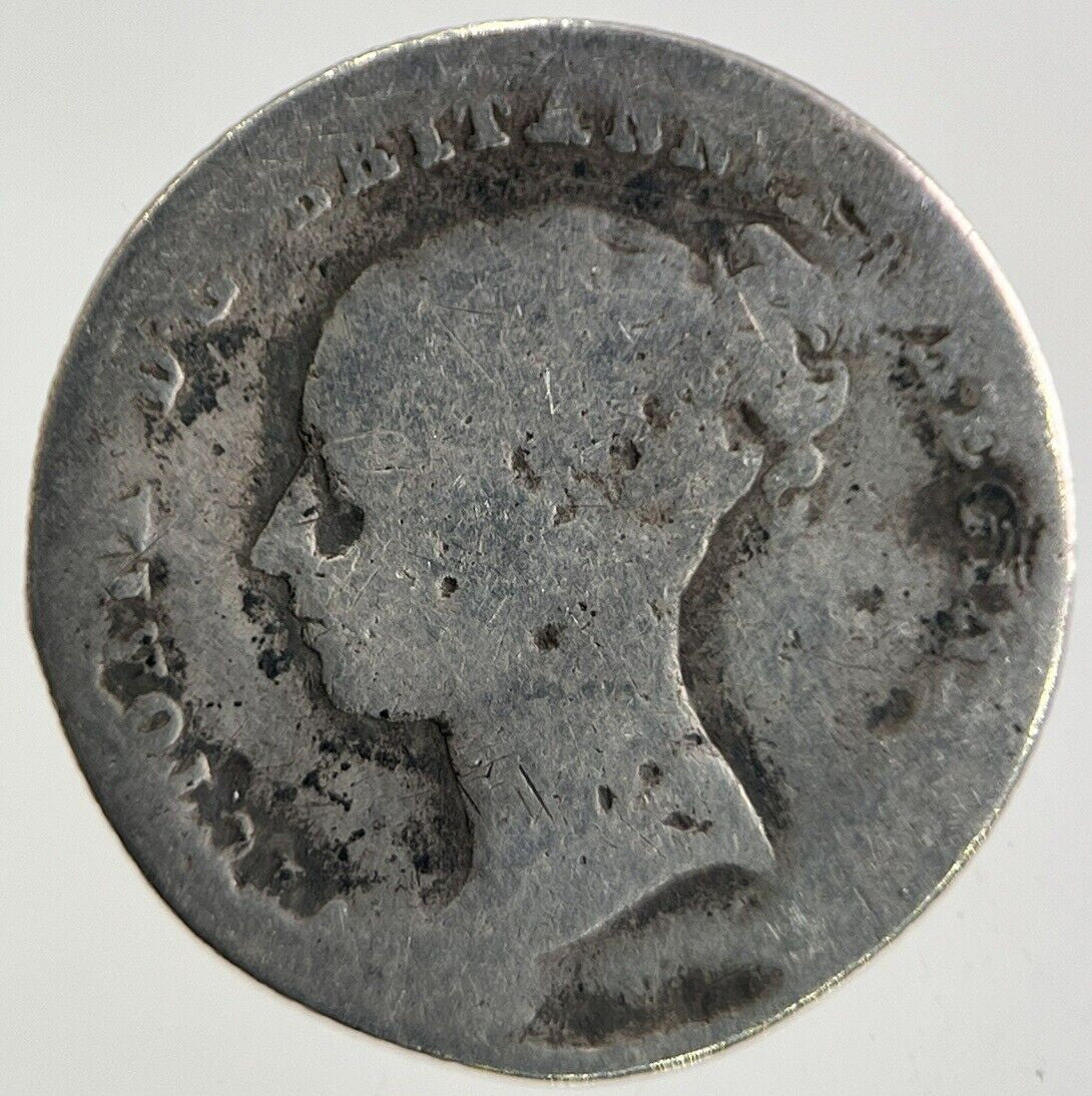 1838 Victoria Four - Pence Groat Silver Coin | Collectable Grade