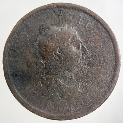 1806 George III 3rd One Penny Coin | Collectable Grade