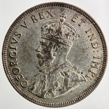 1925 East Africa One Shilling Silver Coin | Fine Collectable Grade