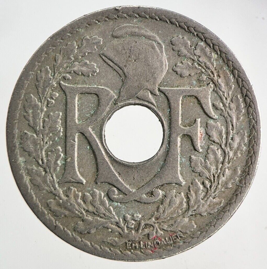 1920 France 25 Centimes Coin | Fine Collectable Grade