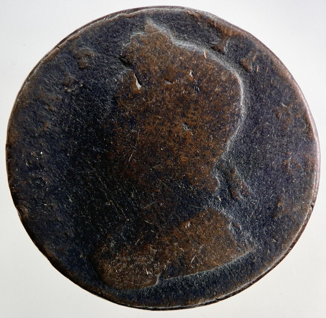 1752 George II 2nd Half-Penny Coin | Collectable Grade