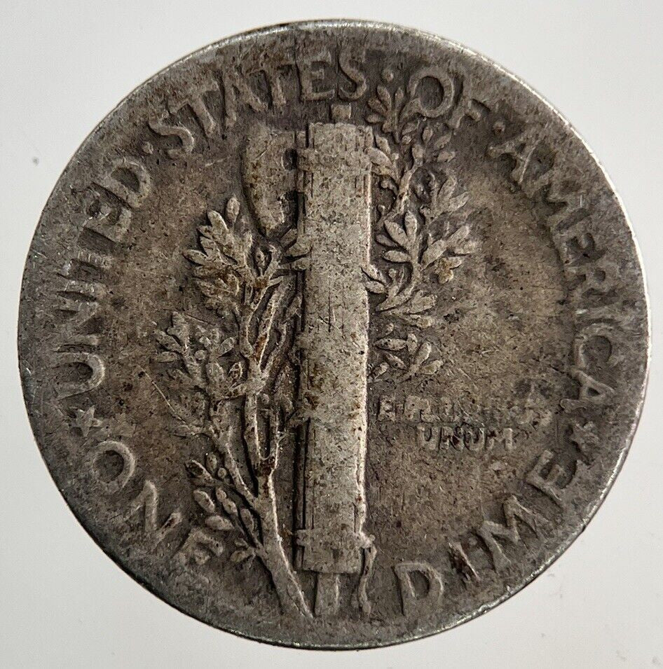1945 US USA Mercury One Dime Silver Coin | Collectable Grade