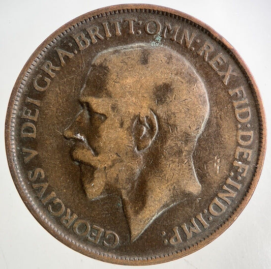 1912 - H George V One Penny Coin | Collectable Grade