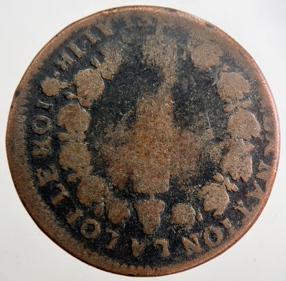 1774 - 1792 France 1 One Sol Coin Louis XVI | Collectable Grade