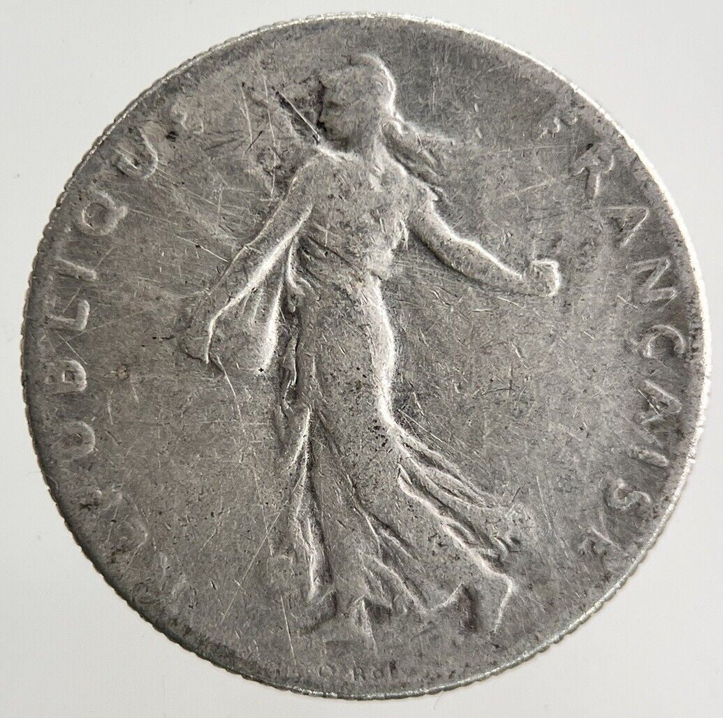 1916 France 50 Centimes Silver Coin | Collectable Grade