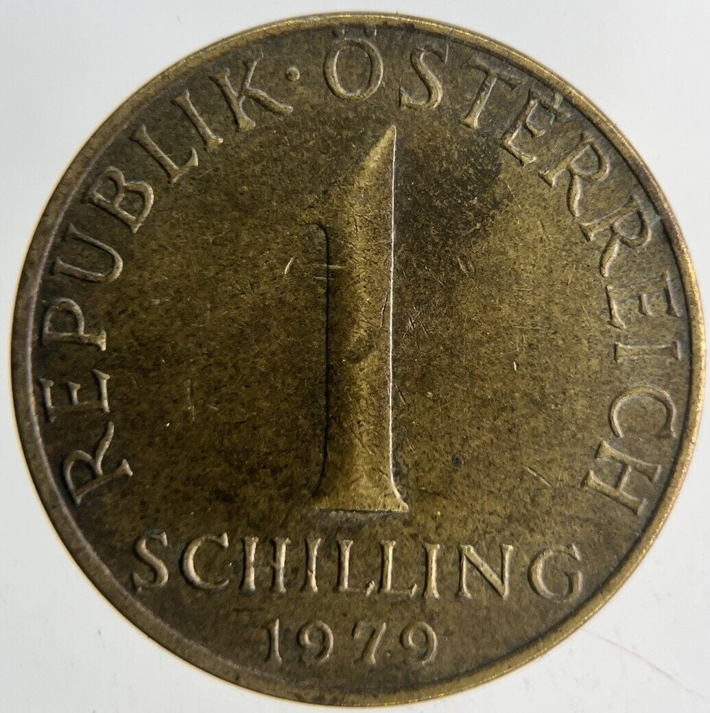 1979 Austria 1 Schilling Coin | Fine Collectable Grade