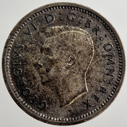 1938 George VI Threepence Silver Coin | Fine Collectable Grade | a8949