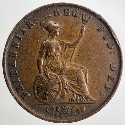 1855 Victoria Half-Penny Coin | Very High Grade | a9063