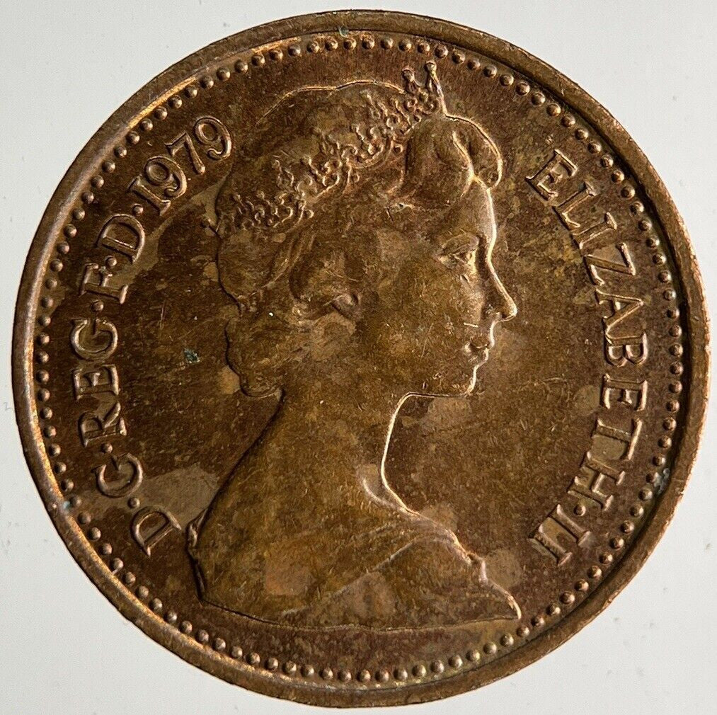 1979 Elizabeth II New 1/2 Half - Penny Coin | Very High Grade