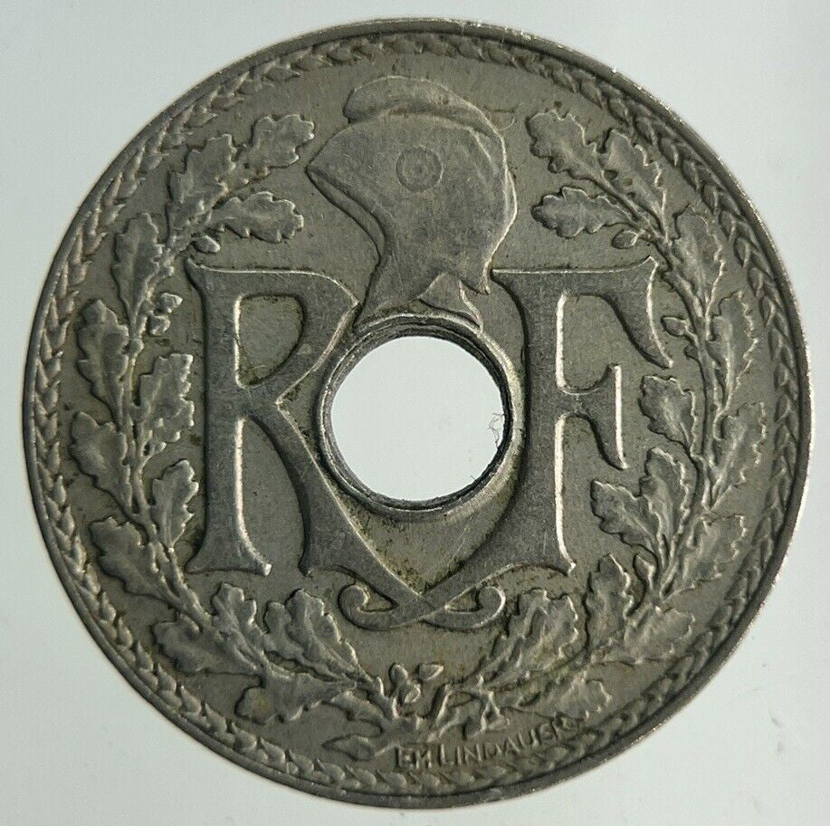 1935 France 5 Centimes Coin | Fine Collectable Grade