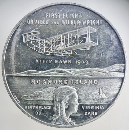 US North Carolina First Flight Smoky Mountains Coin | Very High Grade | a320