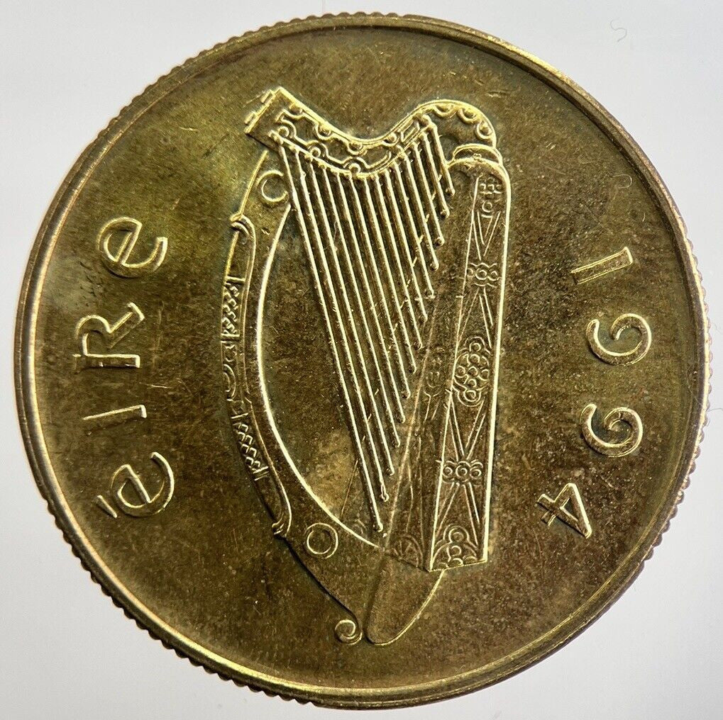 1994 Irish 20p 20 Twenty - Pence Coin | Very High Grade | a7029