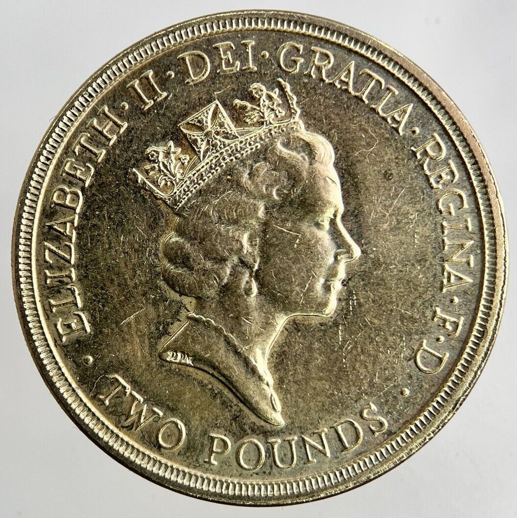 1995 Elizabeth II 2nd £2 Two Pound Dove Coin | Fine Collectable Grade