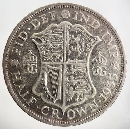 1935 George V Half - Crown Silver Coin | Collectable Grade