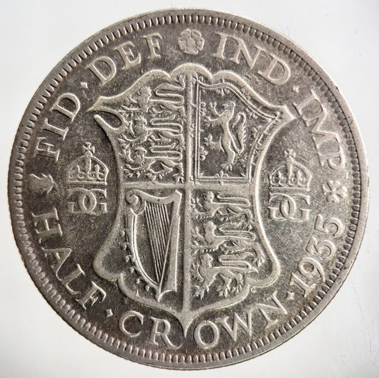 1935 George V Half - Crown Silver Coin | Collectable Grade