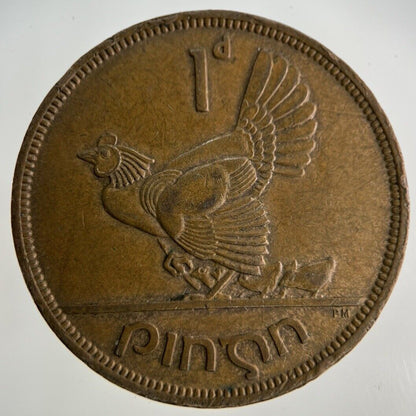 1943 Irish One Penny Coin | Fine Collectable Grade