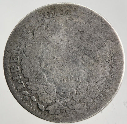 1888 France 50 Centimes Silver Coin | Collectable Grade