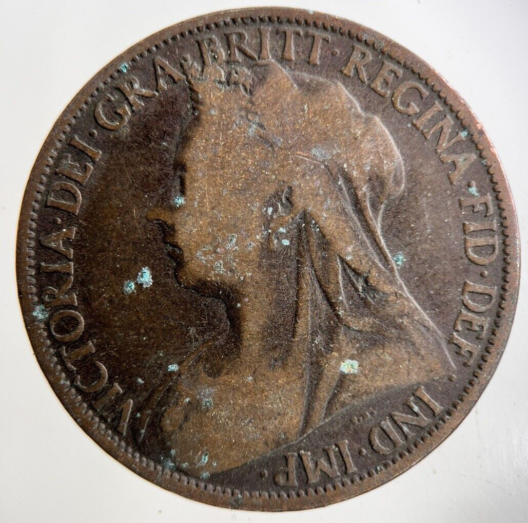 1899 Victoria One Penny Coin | Collectable Grade