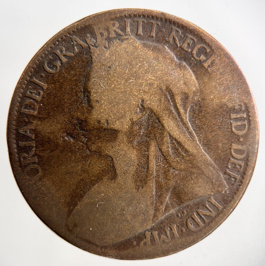1901 Victoria One Penny Coin | Collectable Grade