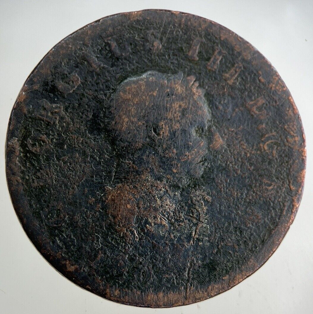 1806 George III 3rd Half - Penny Coin | Fair Grade