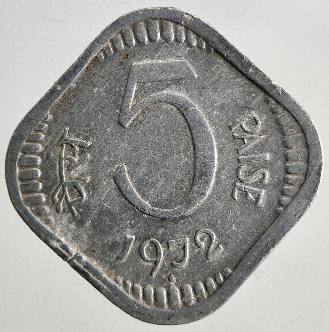 1972 India 5 Paise Coin | Fine Collectable Grade