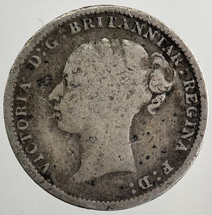 1886 Victoria Threepence Silver Coin | Collectable Grade | a8112