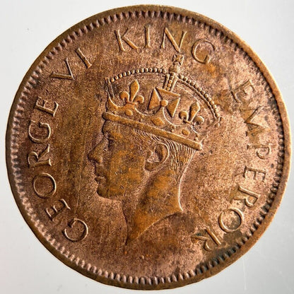 1940 India Quarter 1/4 Anna Coin | Very High Grade | a4124