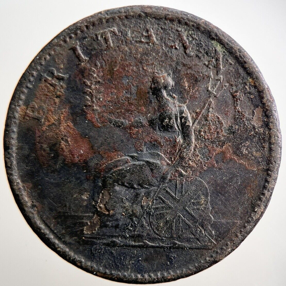 1806 George III Half-Penny Coin | Collectable Grade | a3690