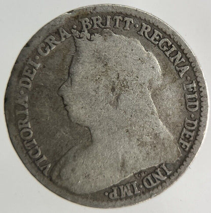 1897 Victoria Threepence Silver Coin | Collectable Grade