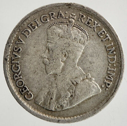1919 Canada 5 Cents Silver Coin | Fine Collectable Grade
