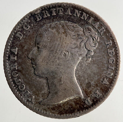 1842 Victoria Groat Four-Pence Silver Coin | Fine Collectable Grade