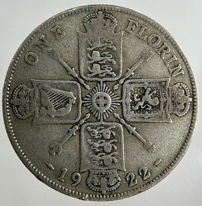 1922 George V Florin Silver Coin | Collectable Grade