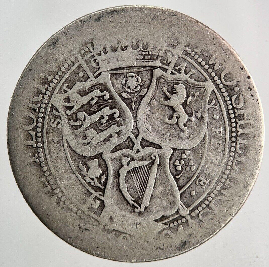 1884 Victoria Florin Silver Coin | Fair Grade