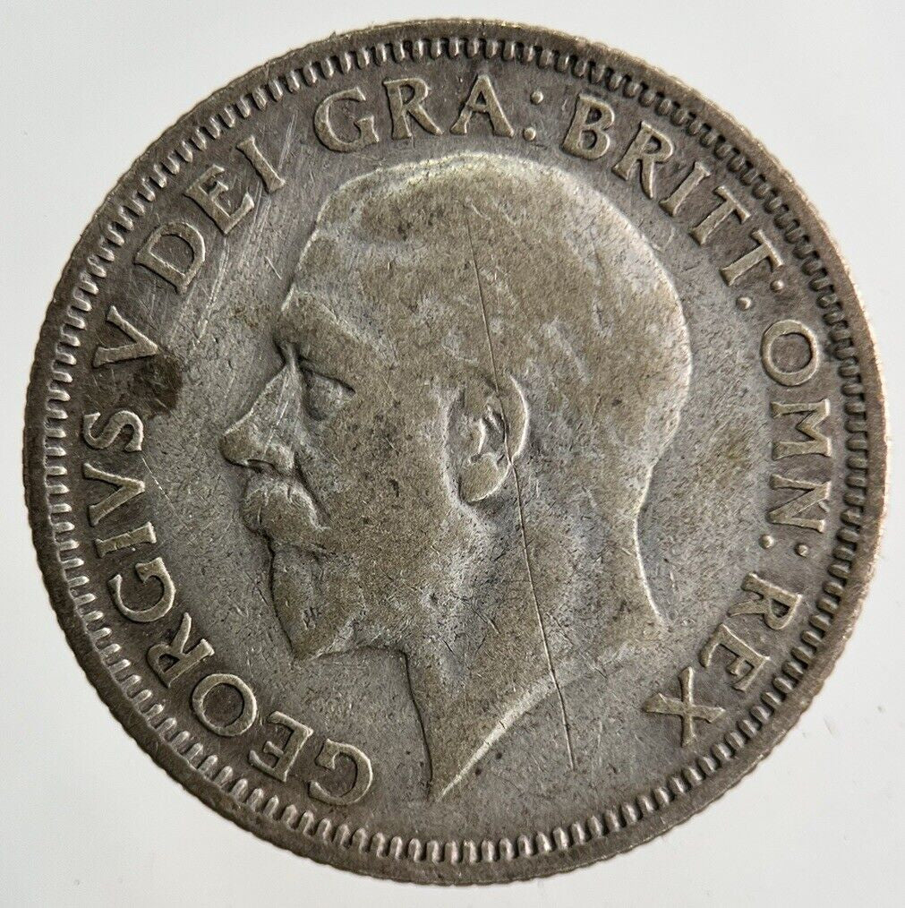 1926 George V Shilling Silver Coin | Fair Grade
