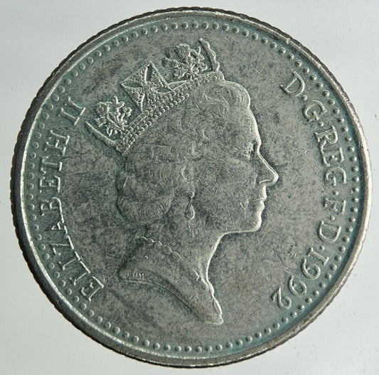 1992 Elizabeth II 10p Ten - Pence Coin | Fine Collectable Grade