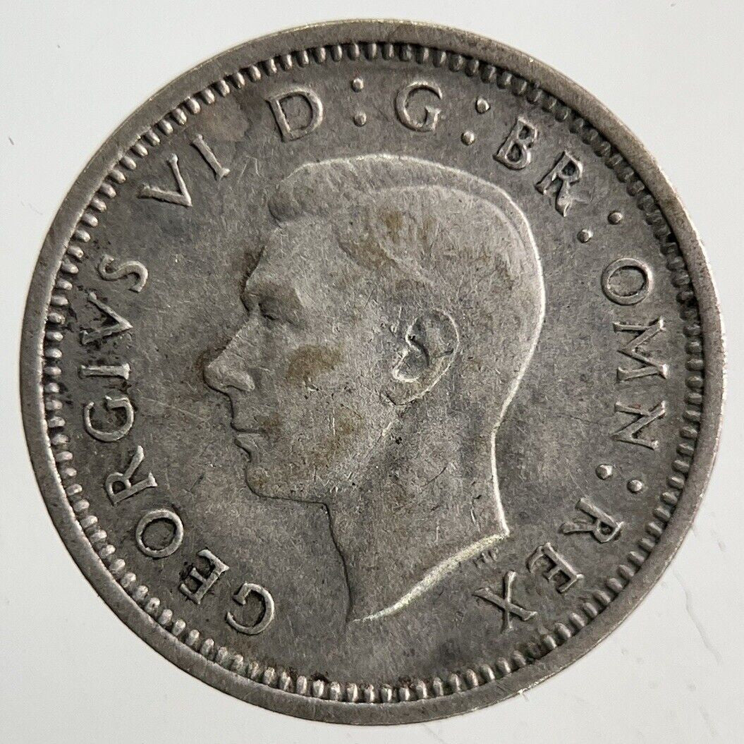 1938 George VI Threepence Silver Coin | Fine Collectable Grade