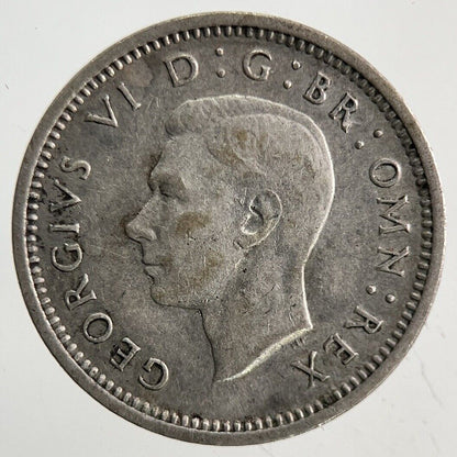 1938 George VI Threepence Silver Coin | Fine Collectable Grade