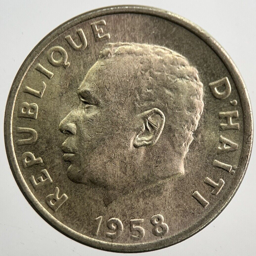 1958 Haiti 5 Cents Centimes Coin | Very High Grade | a7903