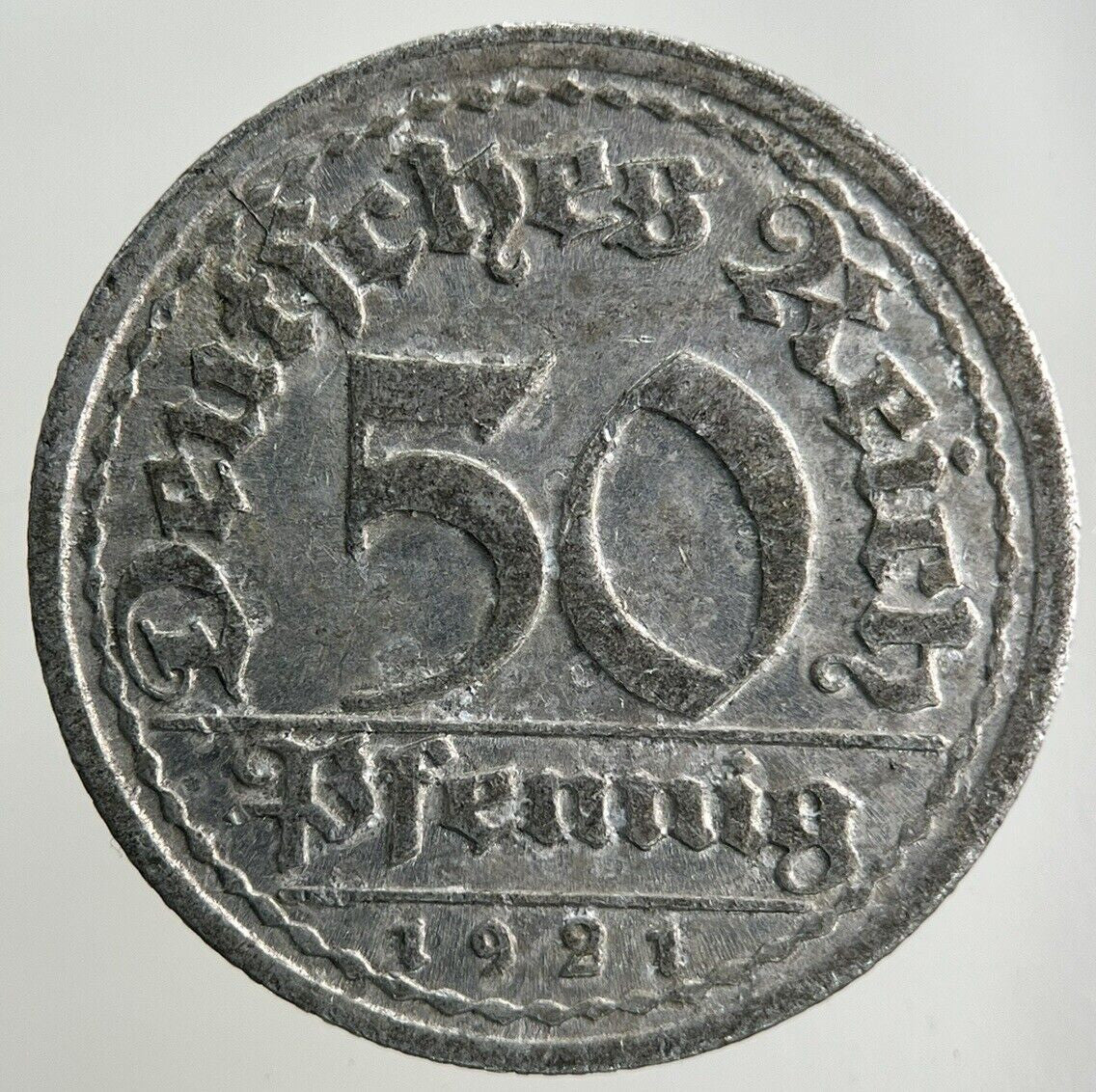 1921 Germany 50 Pfennig Coin | Collectable Grade