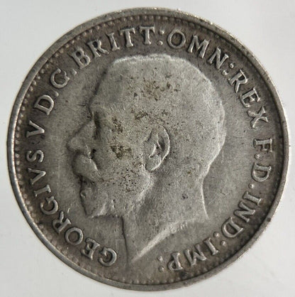 1918 George V Threepence Silver Coin | Fine Collectable Grade