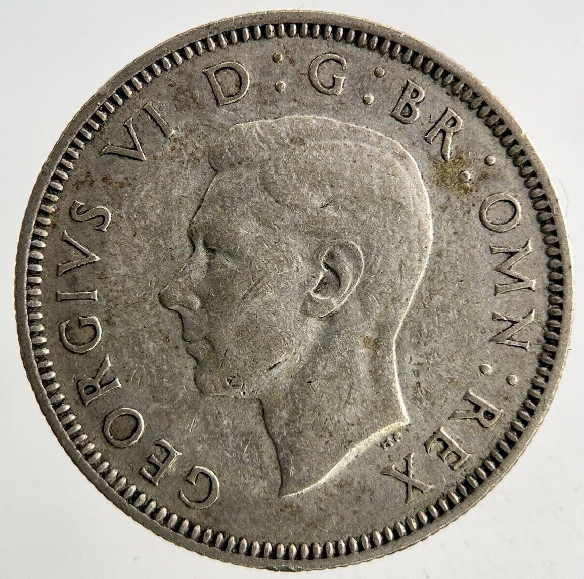 1940 George VI Shilling Silver Coin | Fine Collectable Grade