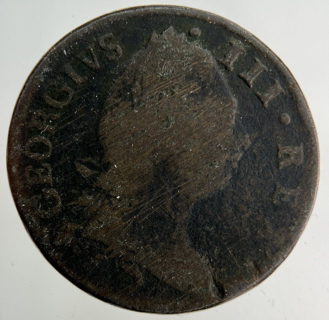 1782 Irish Half - Penny Coin | Collectable Grade